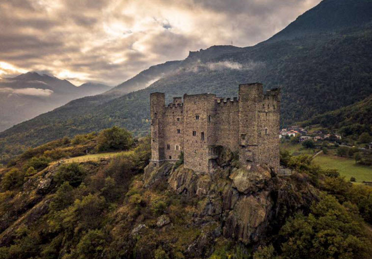 Castello di Ussel, Italy